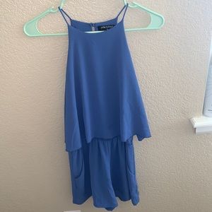 Blue romper!